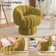 Upholstered Swivel Accent Chair Barrel Chair With Pillow (Set of 2)