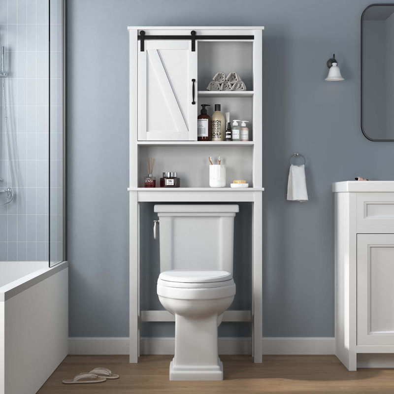 Rangement autoportant au-dessus de la toilette Arthas