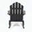Acacia Wood Adirondack Rocking Chair