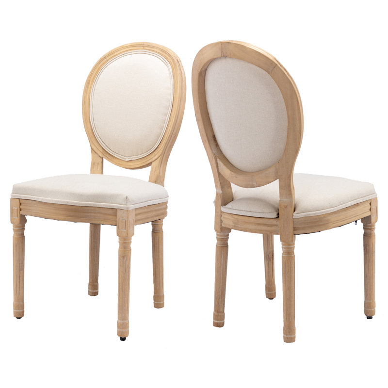 Chaise d'appoint Baltz, Beige