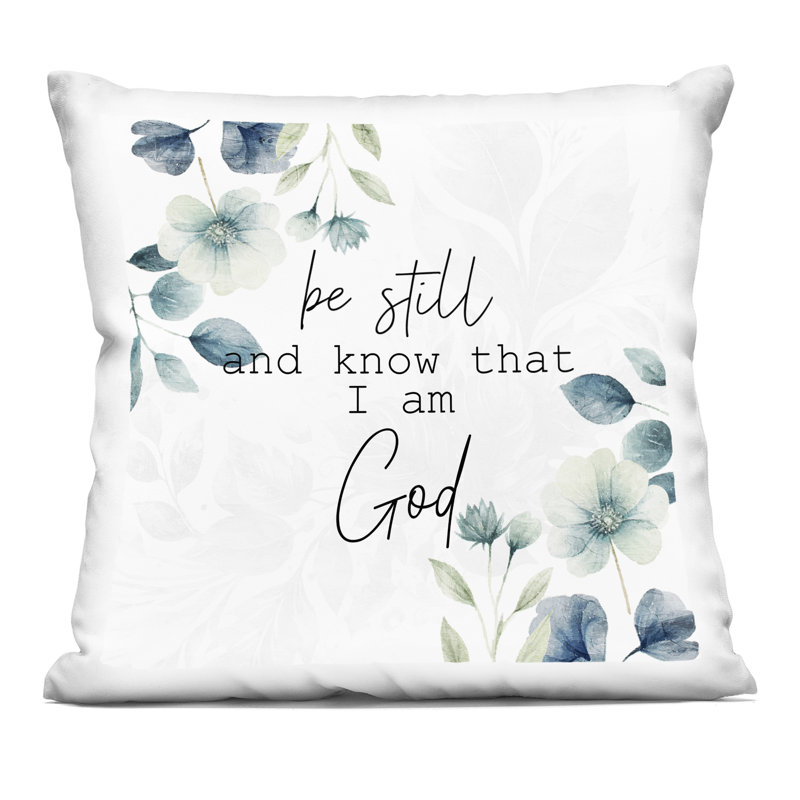 Coussin décoratif Be Be Spiritual Prayer, imprimé par Kim Allen