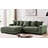 Luxe Oversized Two-Piece Left Facing Sectional Couches For Living Room-1465238262-1465238267