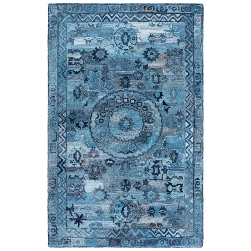 Anatolia 411 Hand Tufted Performance Oriental Rug, Rectangle 6' x 9'