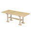 Ensemble de table de salle à manger extensible de 76 pouces Farmhouse-271710015