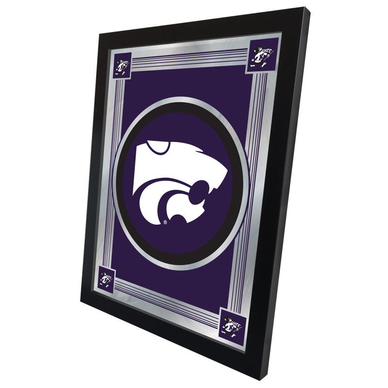 NCAA Logo Mirror, impression encadrée, Kansas State
