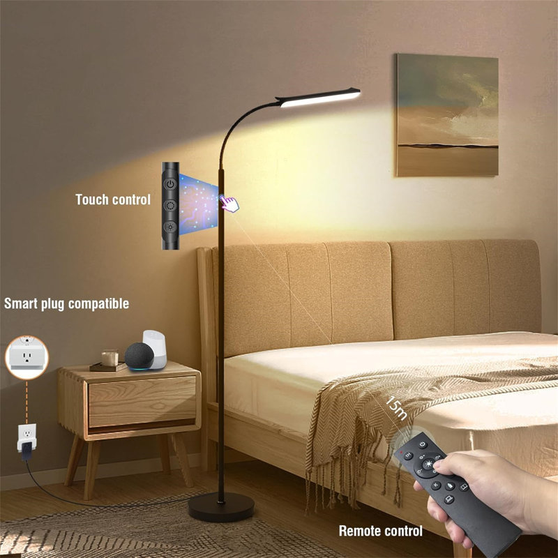 175cm Matte LED Arched Floor Lamp