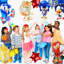 Ballons décoratifs Sonic, 11 pièces de ballons Sonic