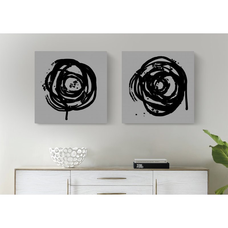 A Way out I - peinture sur toile tendue, H 20 po x l 20 po x P 1,5 po