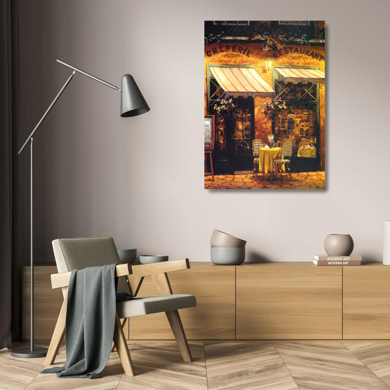 Soirée romantique, H 24 po x l 17 po