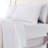 Jersey Knit Queen Size Sheets 4pc|100% T-Shirt Cotton Breathable Jersey Sheets Set| All Season , White-1430890843-1430890842