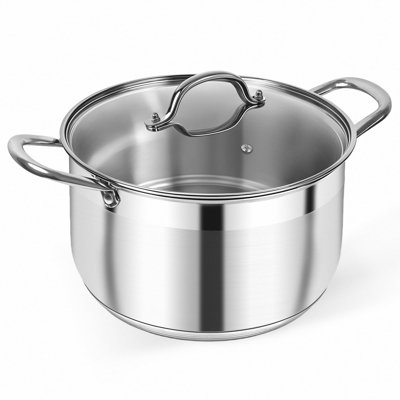 Stainless Steel Stock Pot -Heavy Duty