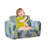 - Foam Couch. Linen Cover, Wood Frame. 2 Seats, Cushion Back. Modern Design. 17.08X23.07X14.7In. 4.53Lb. Blue Play Furniture. High Foam. Upholstery. 2, Soft And Delightful. Joy-2145502842