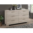 Commode double 6 tiroirs Zephyr