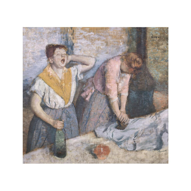 «The Laundresses» par Edgar Degas - Estampe numérique, H 22 po x l 28 po