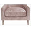 Chaise d'appoint à dossier haut - Carmel, coussin enveloppé de Dacron pour un confort inégalé et un décor intérieur élégant