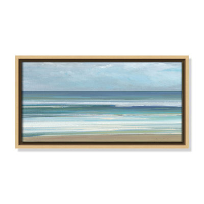 Gentle Waves I - Panorama Version Print by Sally Swatland