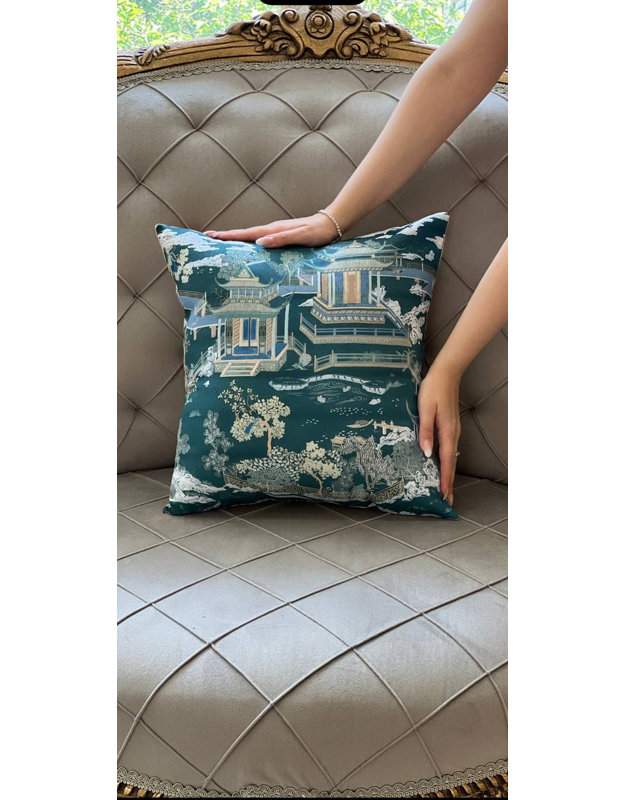 Square Pillow Cover & Insert, 24"H x 24"W
