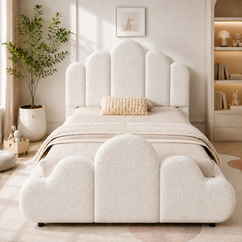 Bed, White