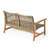 Natural + Grey With Wood Outdoor Steady Iron Seat Build-1164687775
