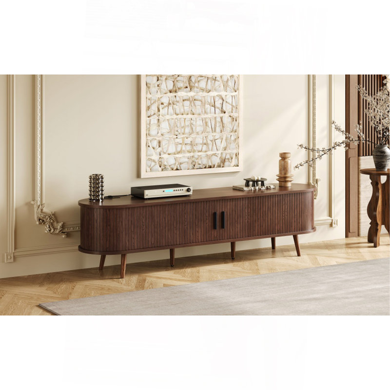 Meuble télé 70 po Mid Century Modern