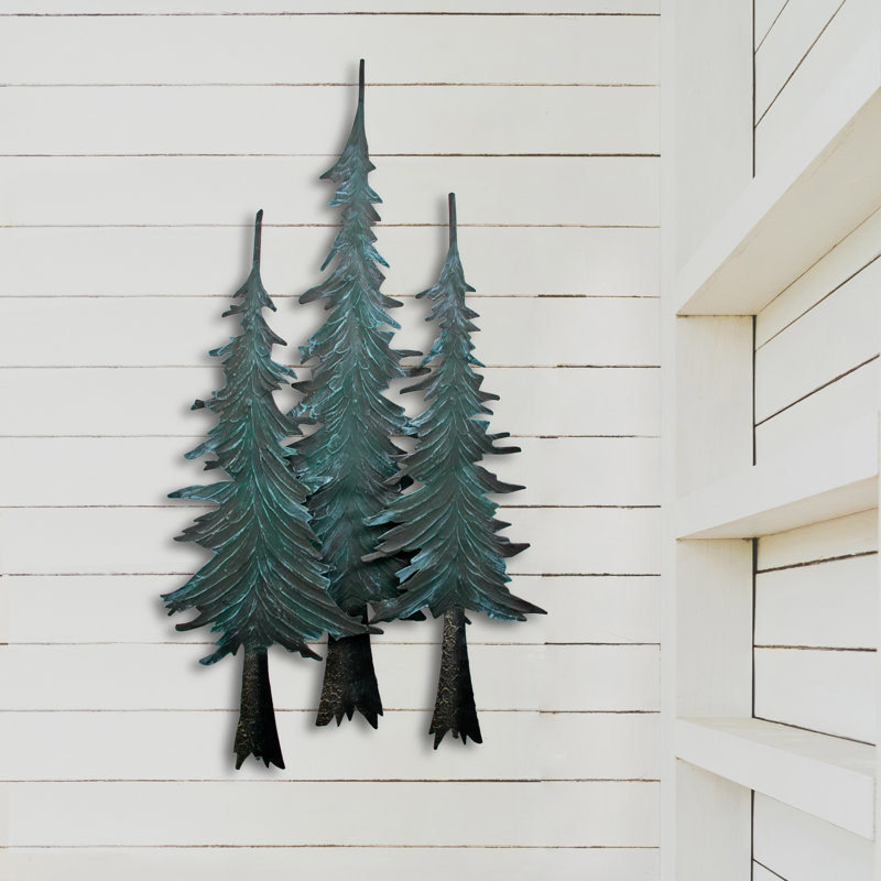 Handmade Rustic Landscape & Nature Wall Decor on Metal