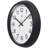 Director Wall Clock, Black, 12"