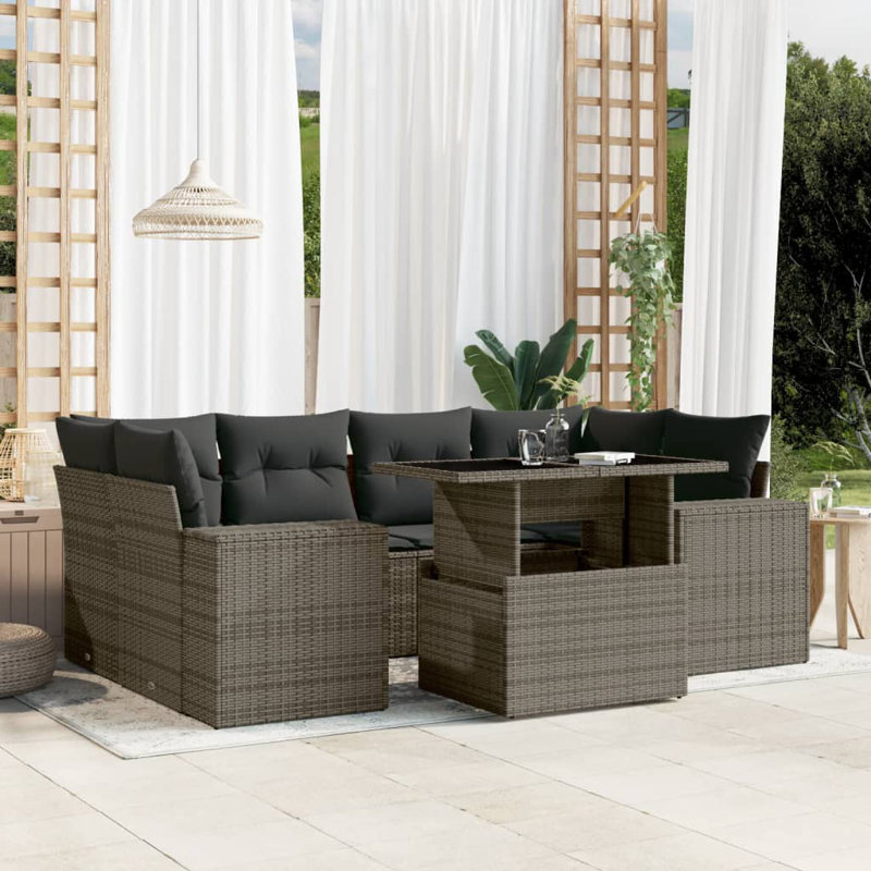 Ensemble de canapé de jardin Vidaxl