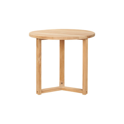 Grande table d'appoint gigogne en teck Estalee