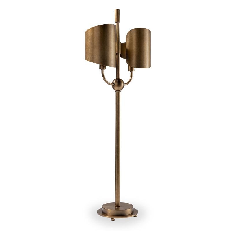 Quinton Table Lamp, Aged Brass