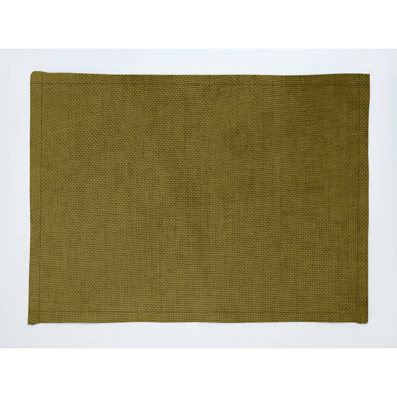 Napperons en faux jute, Or foncé