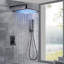 Système de douche complet avec valve brute