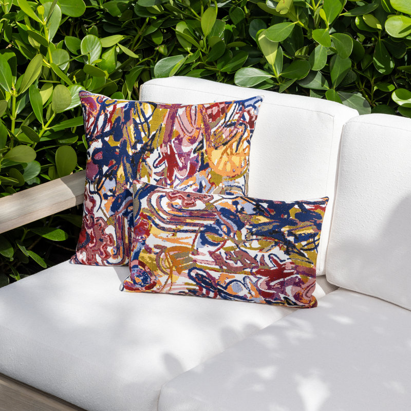 Graffiti Indoor/Outdoor Pillow Cover & Insert
