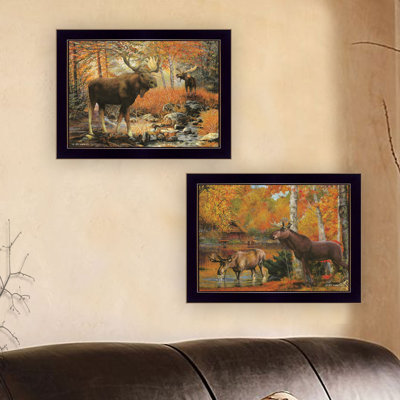 Call of the Wild by Ed Wargo - 2 Piece Picture Frame Graphic Art Print Set on Paper