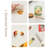 Modern and simple white round table-347688883