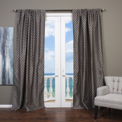 Semi Sheer Curtain Single Panel