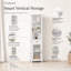 Baily Solid Wood Linen Cabinet