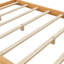 Lit plateforme à baldaquin avec pieds de support-290249964-269768863