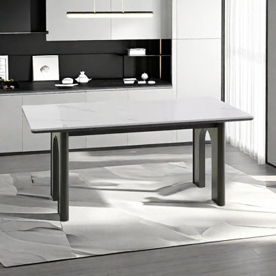 Thickened Explosion-Proof Rock Board Dining Table