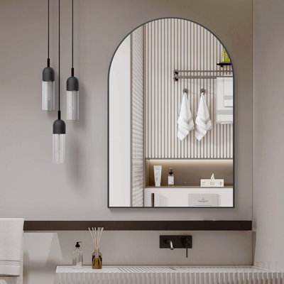 Miroir de salle de bain 24 po x 32 po.