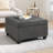 Upholstered With Detail And Storage - Dark Gray 31.69"X31.69"X18.69 Fashionable Fabric Ample Interior Accent Piece Addition Enhancement-837138092
