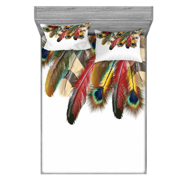Microfiber Sheet Set, Full Sheet Set with Fitted Sheet