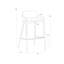 ASTRA Upholstered Bar Stool with Metal Frame-20686368-13606073