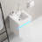 16" Bathroom Vanity With Sink