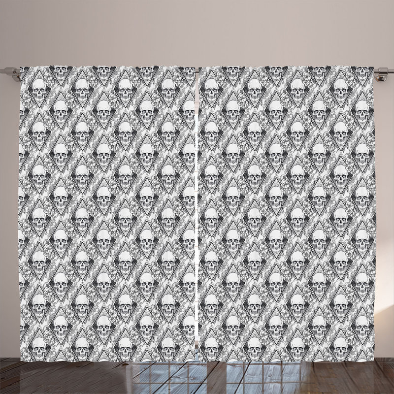 Semi Sheer Curtain Pair