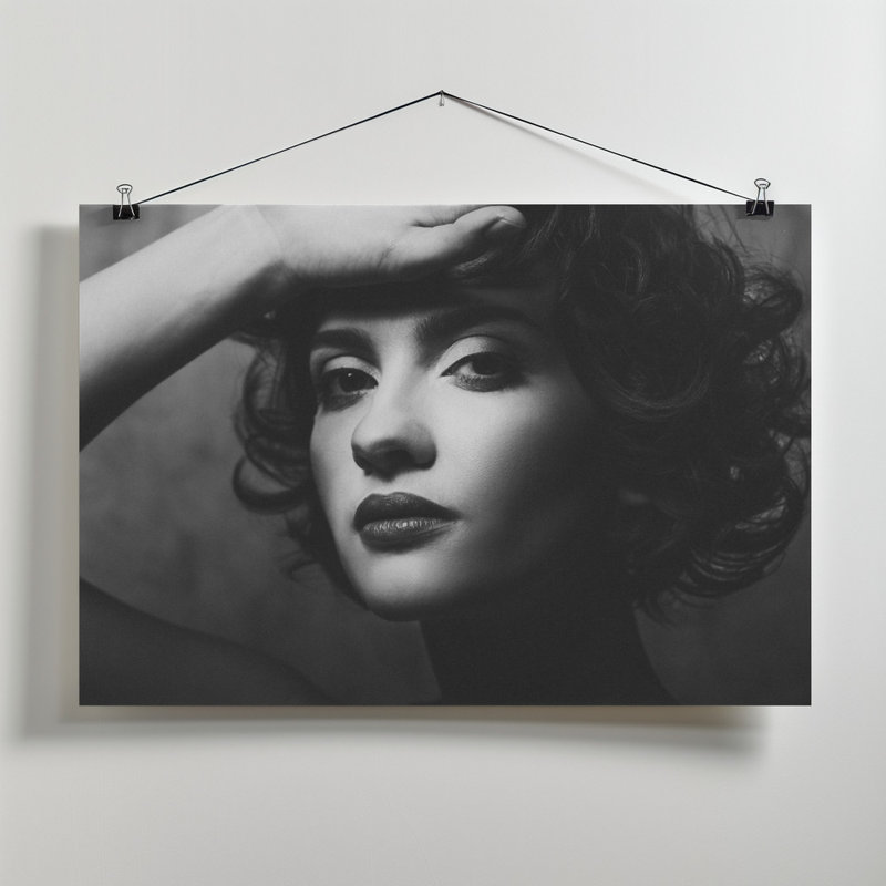 Marion is Filming a Movie Print, 81.28cm H x 121.92cm W
