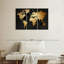 «Gold Map», reproduction sur toile-597232523