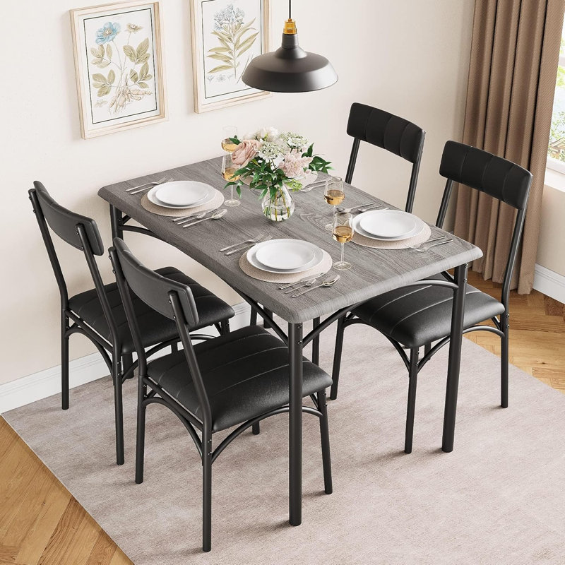 Dining Set, Gray, Gray, Gray, Gray