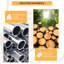 Addix Wood Plant Pot