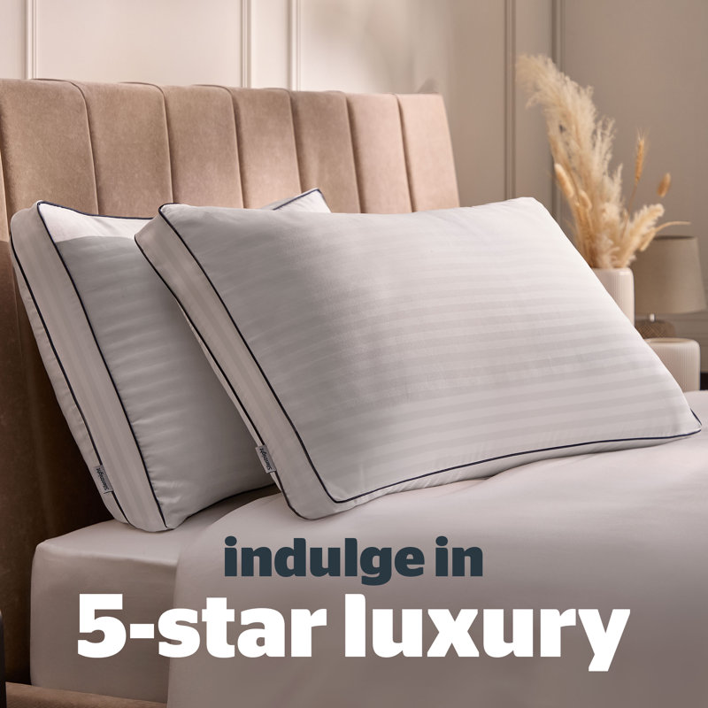 Silentnight Luxury Hotel Collection Box Pillows - Pack Of 2