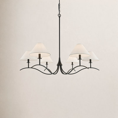 Iron 6-Light Chandelier